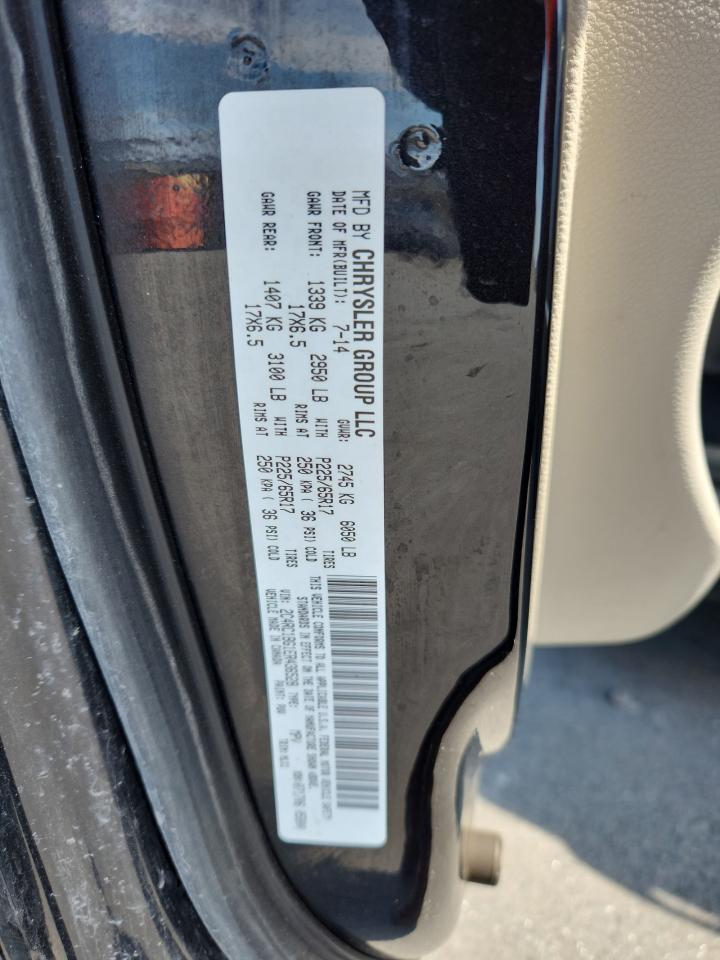 2014 Chrysler Town & Country Touring VIN: 2C4RC1BG1ER436528 Lot: 64180655