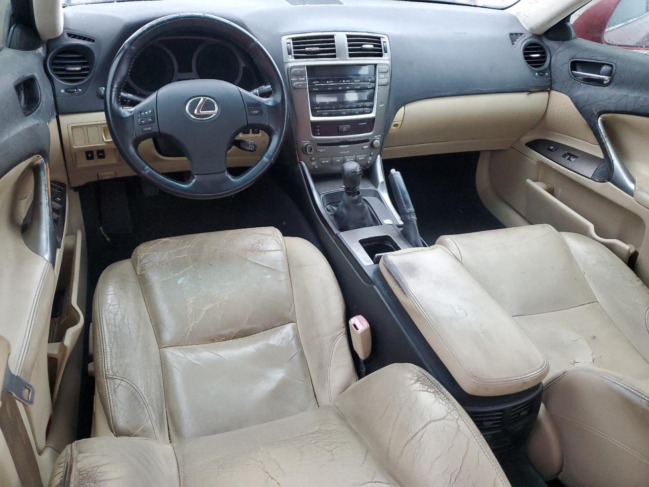 2008 Lexus Is 250 VIN: JTHBK262382067391 Lot: 64519005