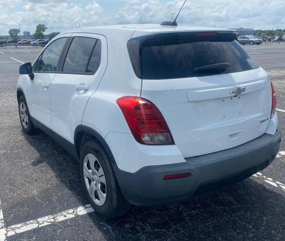 Parquets CHEVROLET TRAX 2016 White