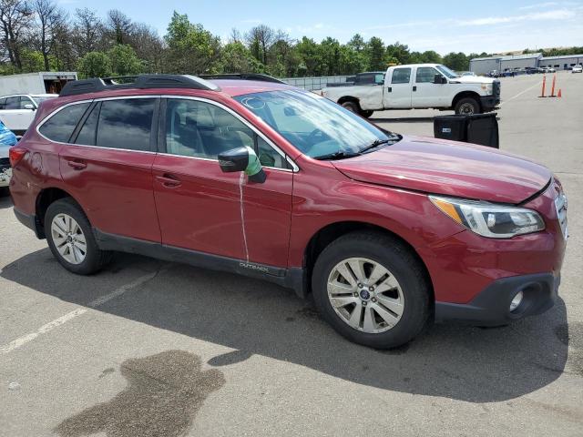  SUBARU OUTBACK 2017 Red