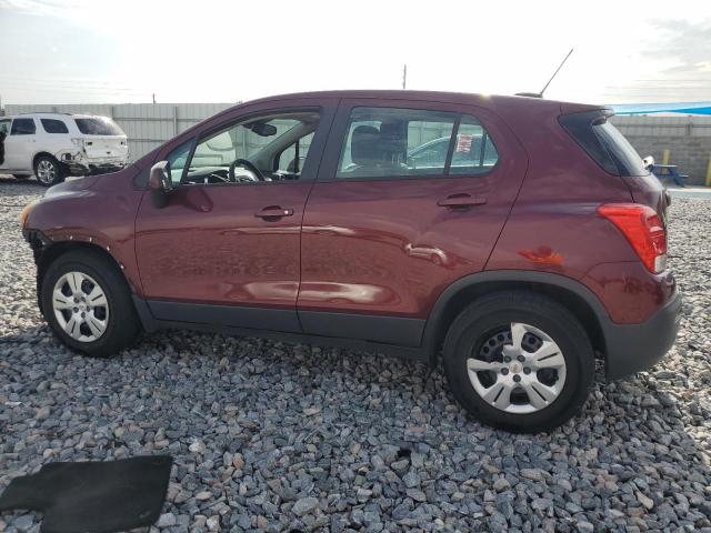  CHEVROLET TRAX 2016 Red