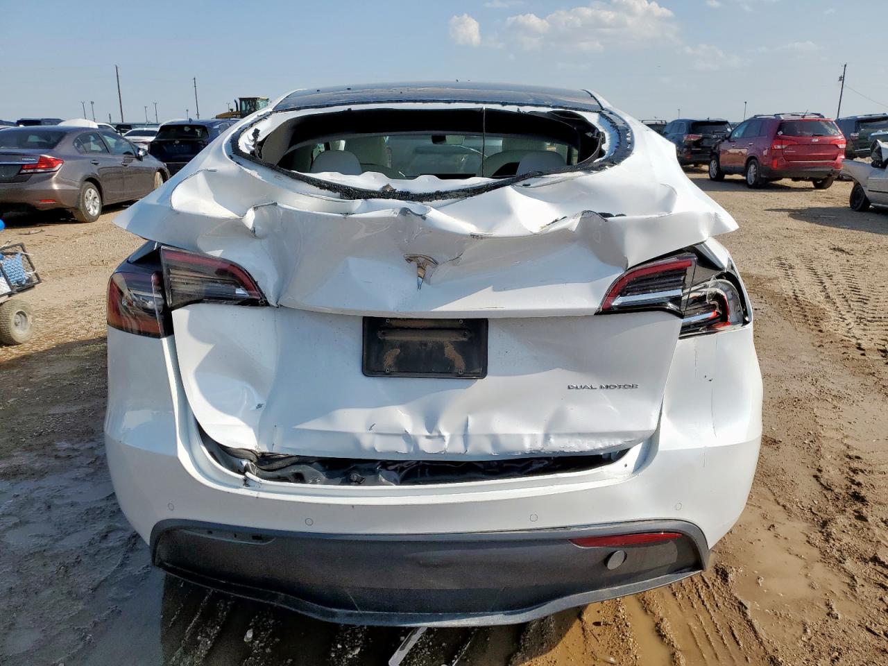 2021 Tesla Model Y VIN: 5YJYGDEE7MF244732 Lot: 65264895