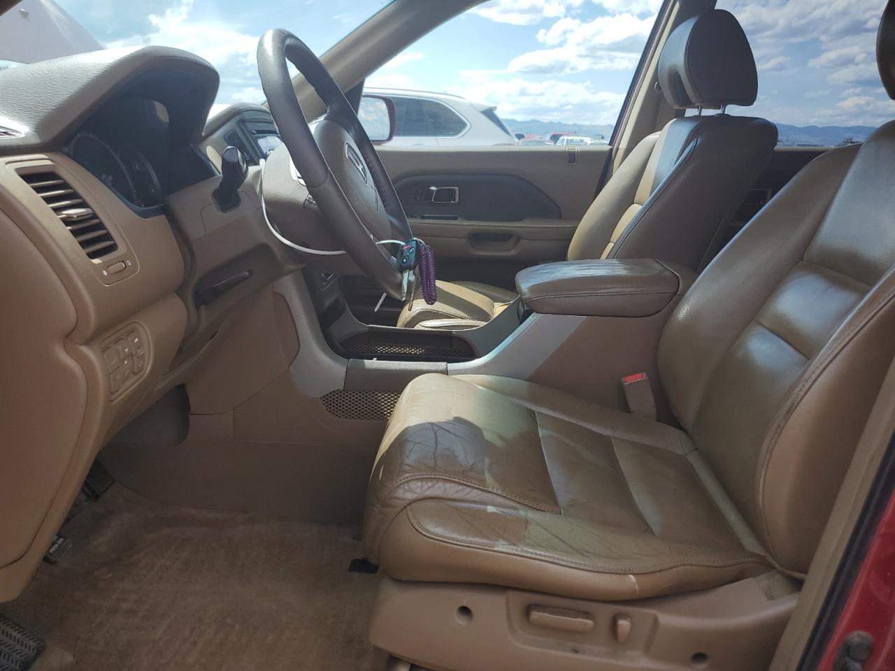 2006 Honda Pilot Ex VIN: 2HKYF18506H500405 Lot: 65766195