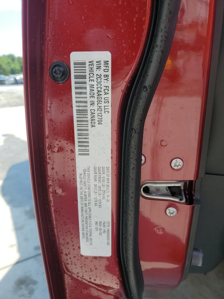 2020 Chrysler 300 Touring VIN: 2C3CCAAG6LH212704 Lot: 63996225