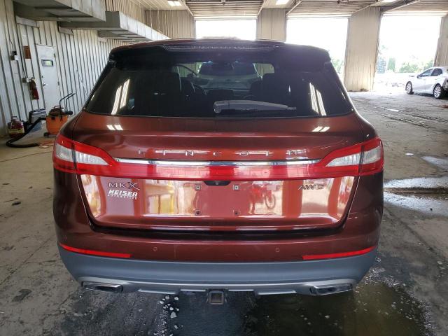  LINCOLN MKX 2016 Czerwony