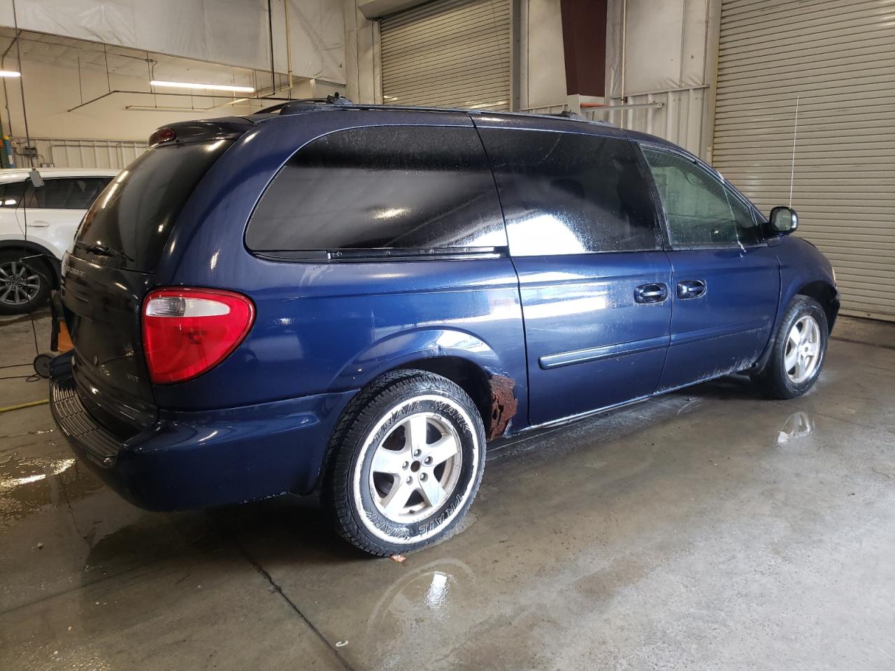 2005 Dodge Grand Caravan Sxt blue null gas 2D4GP44L25R186422 photo #4