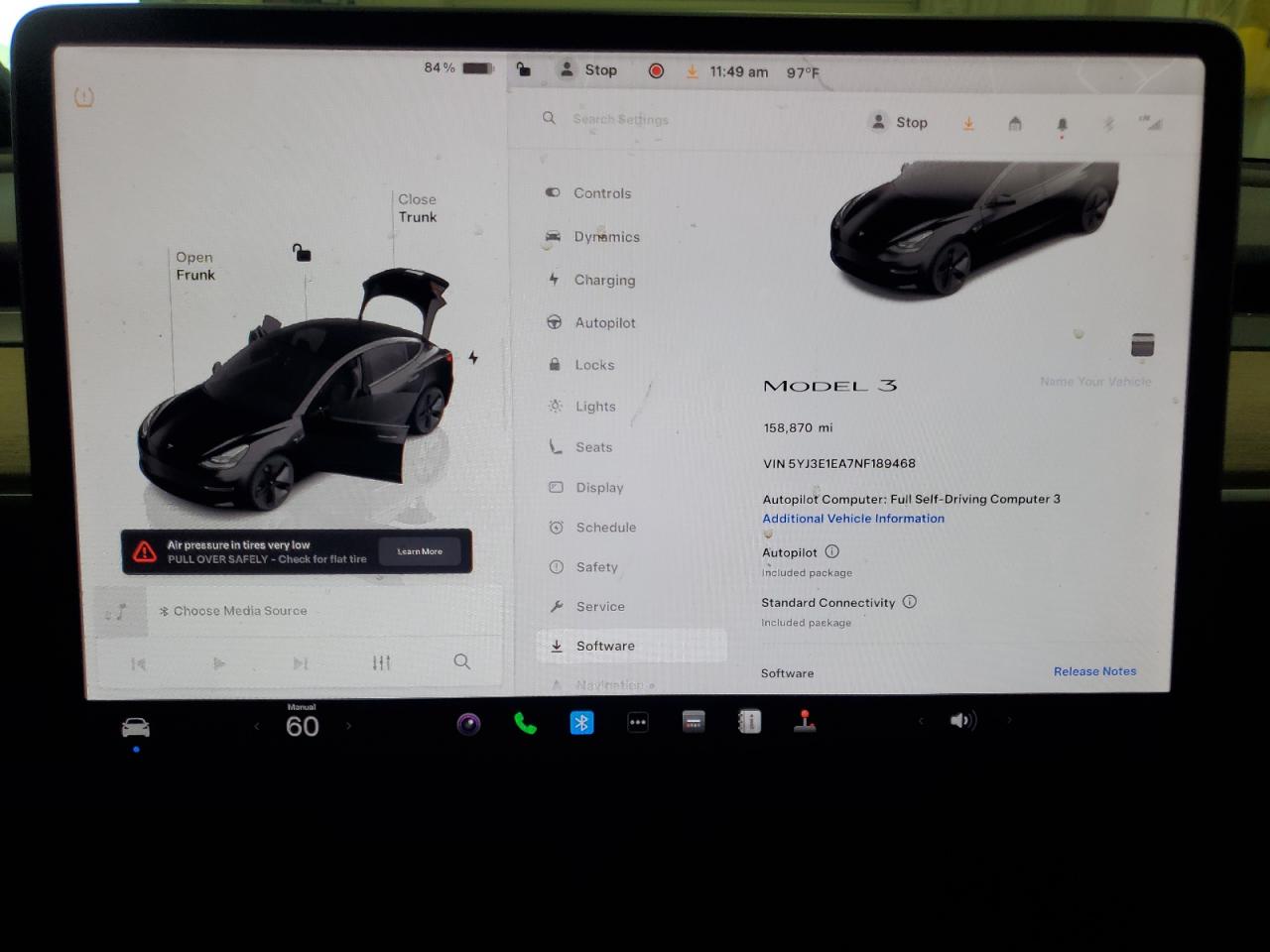 5YJ3E1EA7NF189468 2022 Tesla Model 3