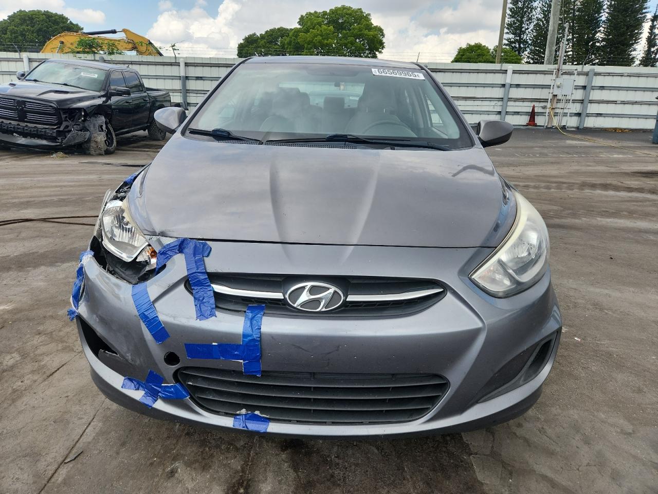2015 Hyundai Accent Gls VIN: KMHCT4AE1FU861786 Lot: 66569965