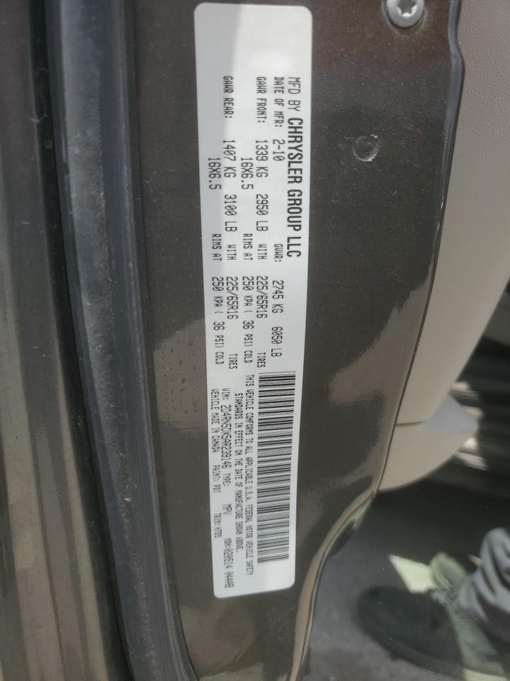 2010 Dodge Grand Caravan Sxt VIN: 2D4RN5DX5AR239146 Lot: 66166755