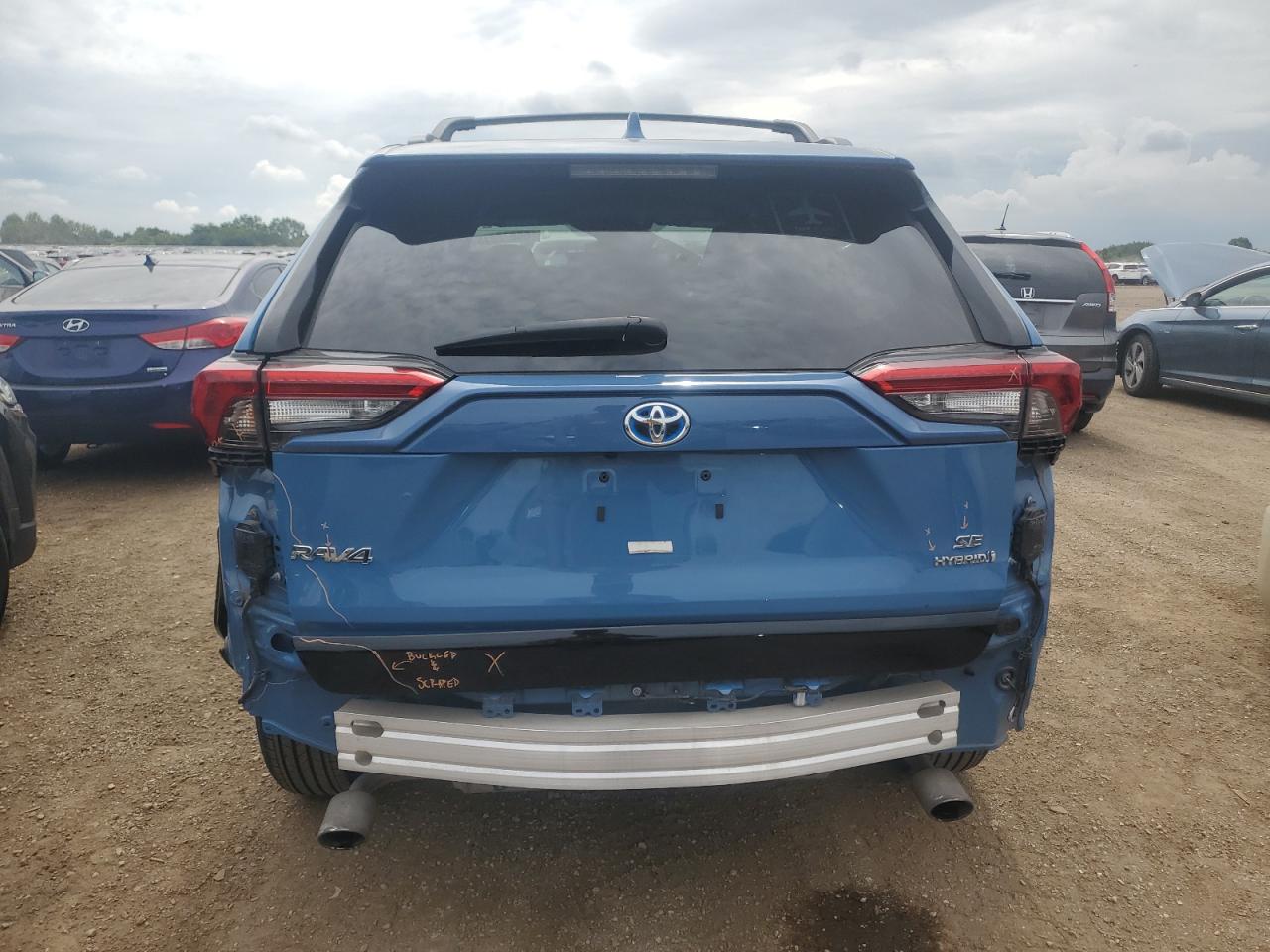 2022 Toyota Rav4 Se VIN: 4T3T6RFV4NU095099 Lot: 65872215