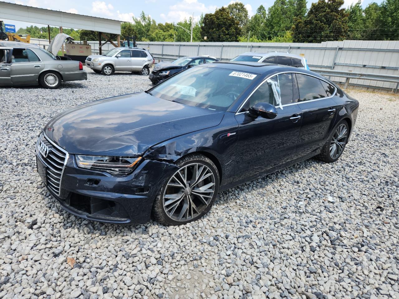 2016 Audi A7 Premium Plus blue null gas WAUWGAFC9GN148381 photo #1