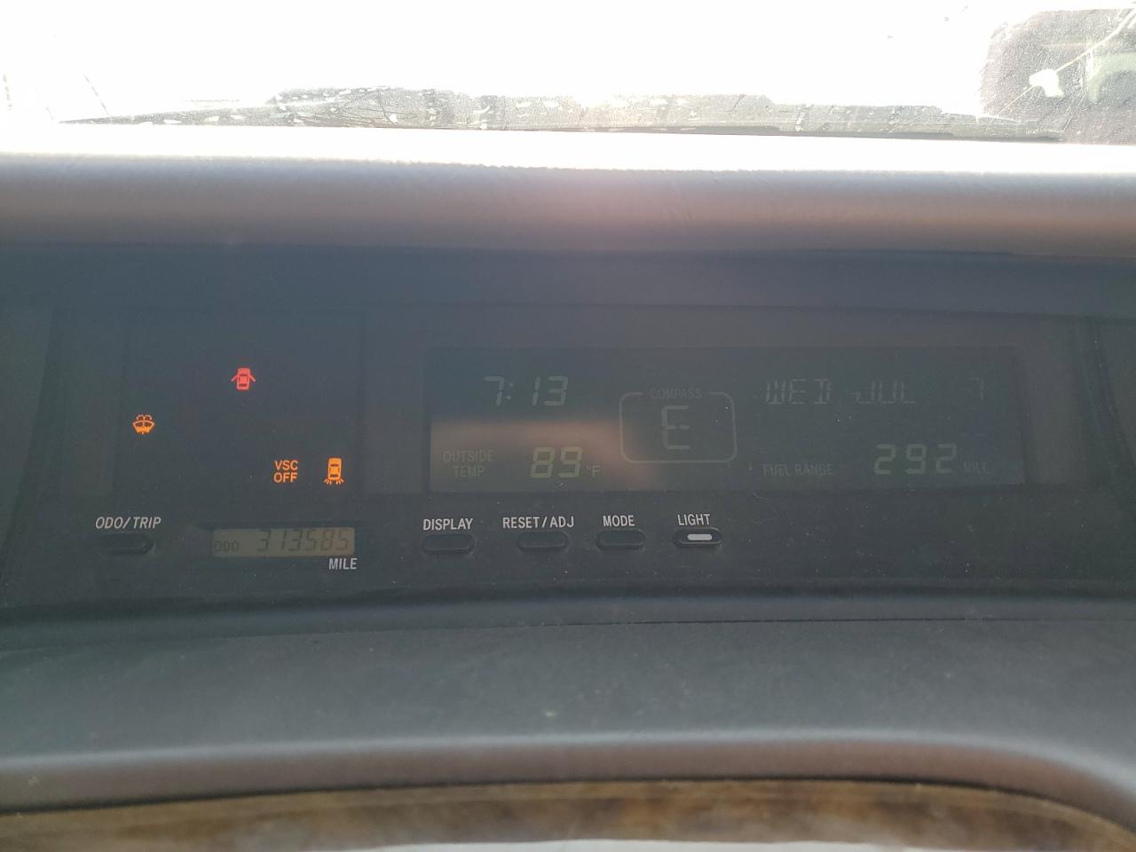 2001 Toyota Avalon Xl VIN: 4T1BF28BX1U118846 Lot: 61127325