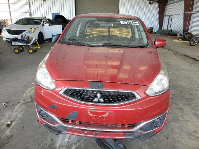  MITSUBISHI MIRAGE 2017 Red