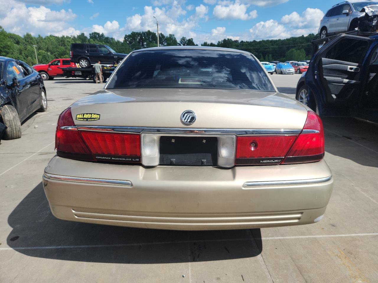 2000 Mercury Grand Marquis Ls VIN: 2MEFM75WXYX653502 Lot: 63413985