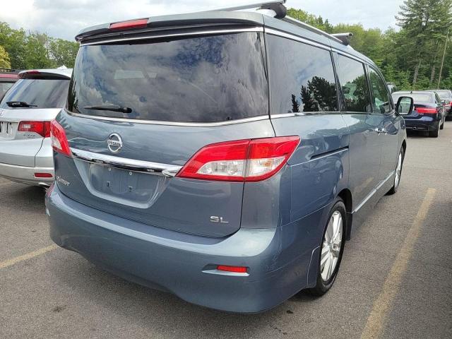 Minivans NISSAN QUEST 2012 Granatowy