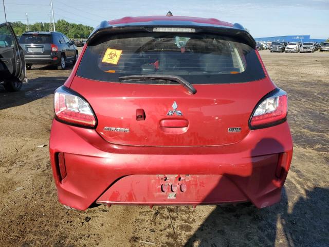  MITSUBISHI MIRAGE 2022 Czerwony