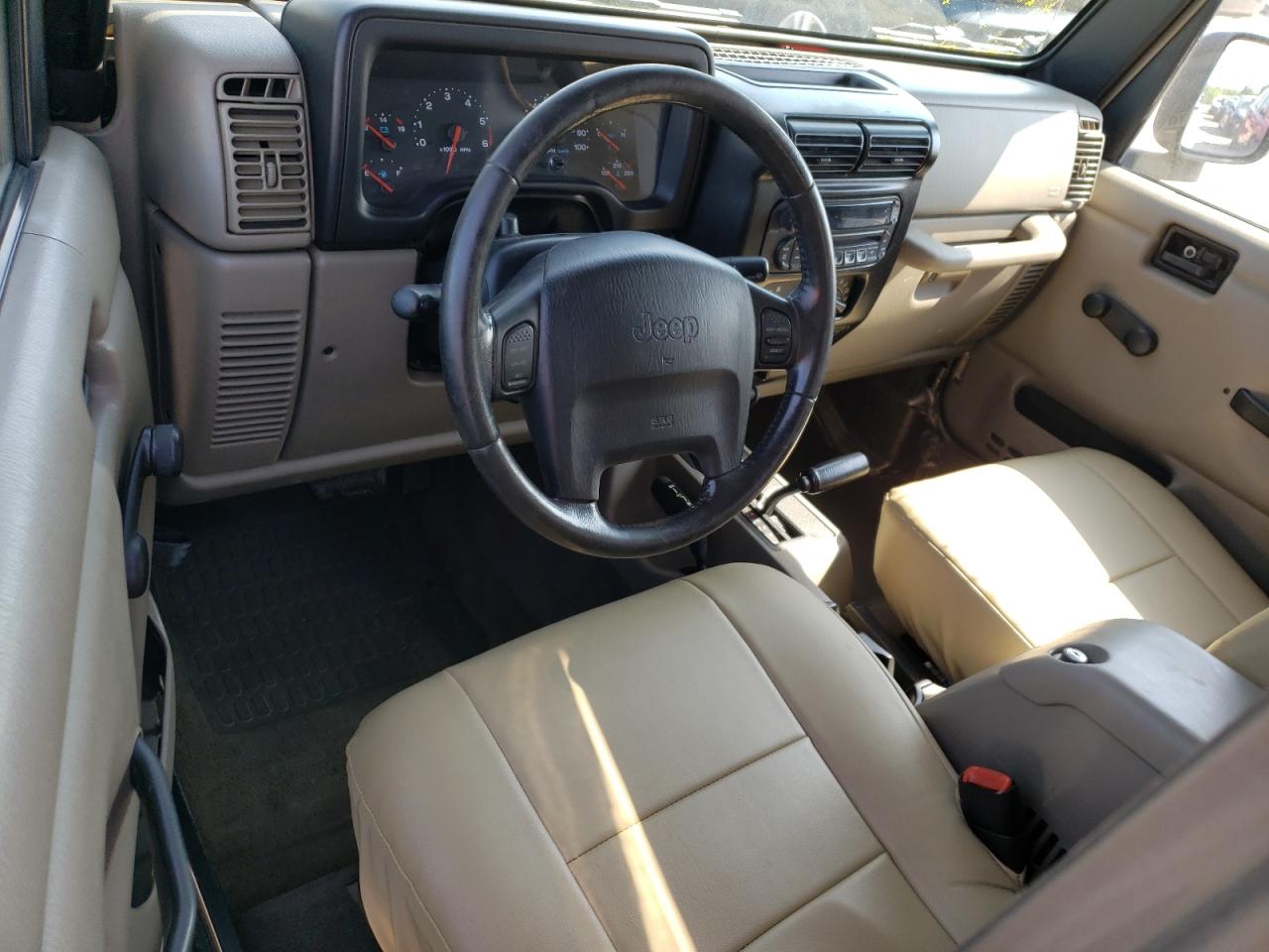 2003 Jeep Wrangler / Tj Sahara VIN: 1J4FA59S53P304486 Lot: 63196275