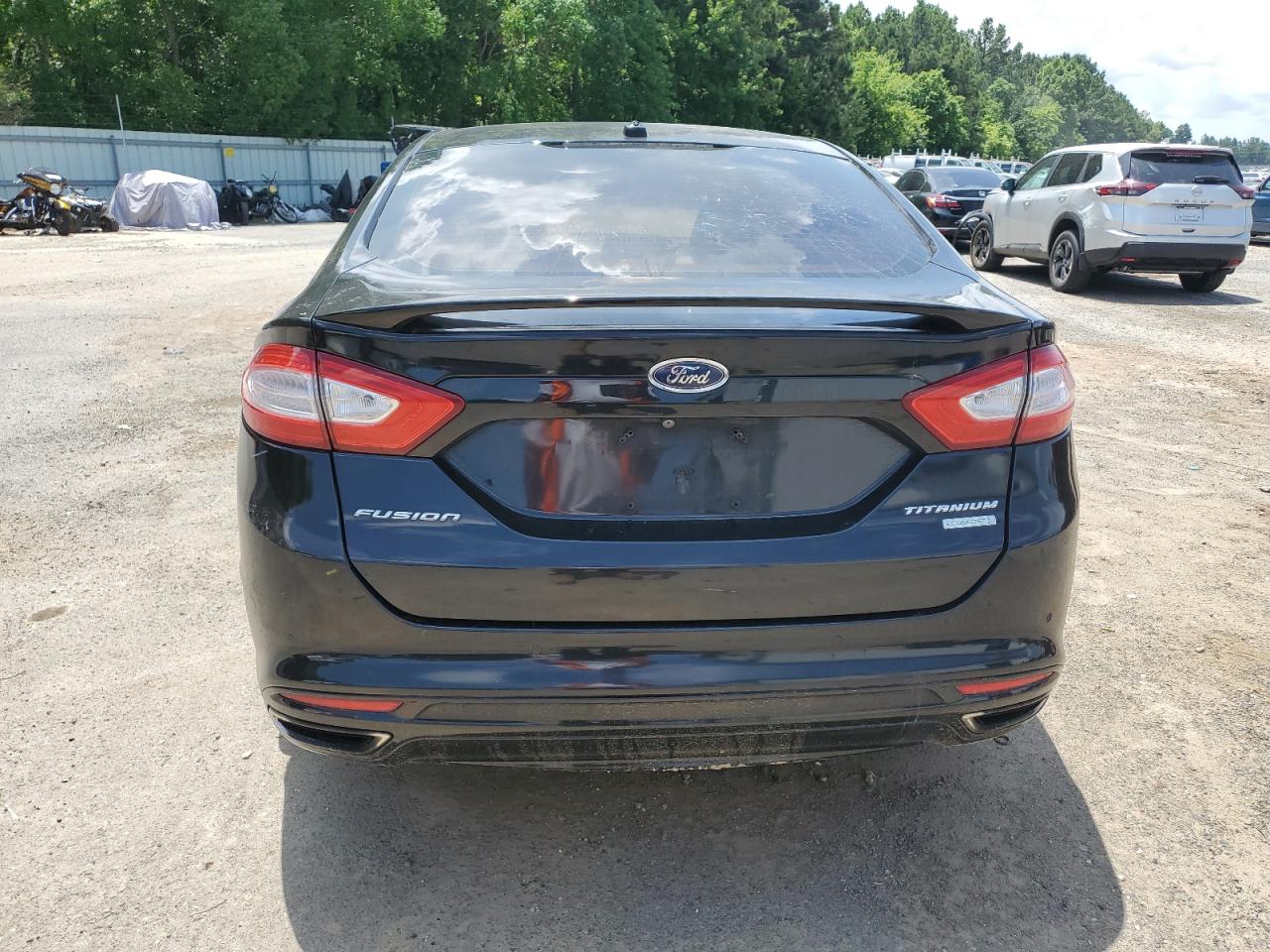 2014 Ford Fusion Titanium VIN: 3FA6P0K93ER258091 Lot: 63648305