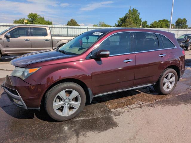  ACURA MDX 2012 Burgundy