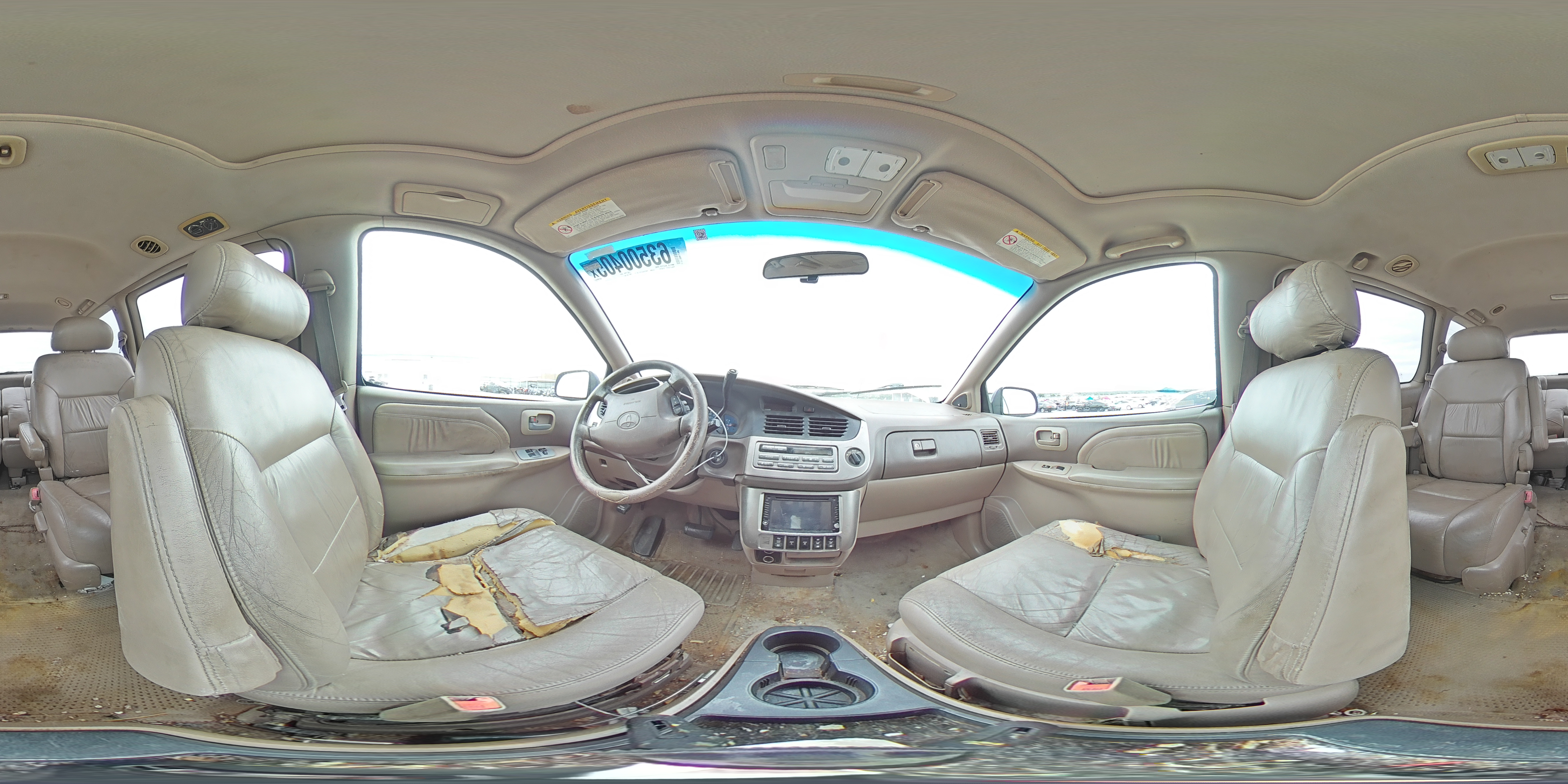 2001 Toyota Sienna Le VIN: 4T3ZF13C91U345168 Lot: 63500405