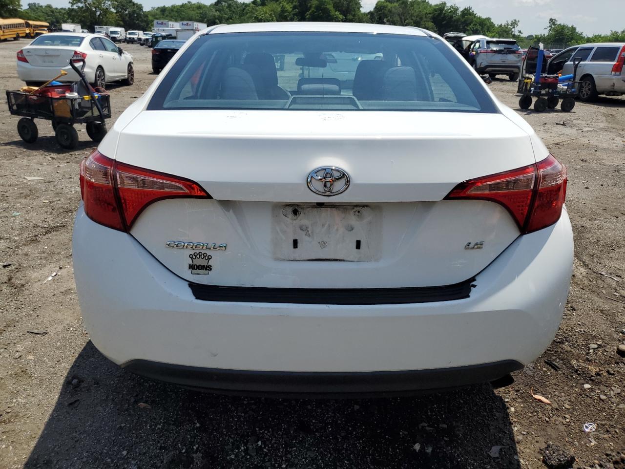 2017 Toyota Corolla L VIN: 2T1BURHEXHC942110 Lot: 65149645