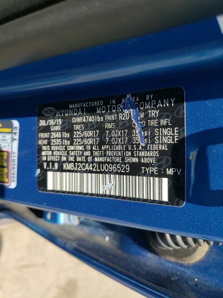 KM8J2CA42LU096529 2020 Hyundai Tucson Se