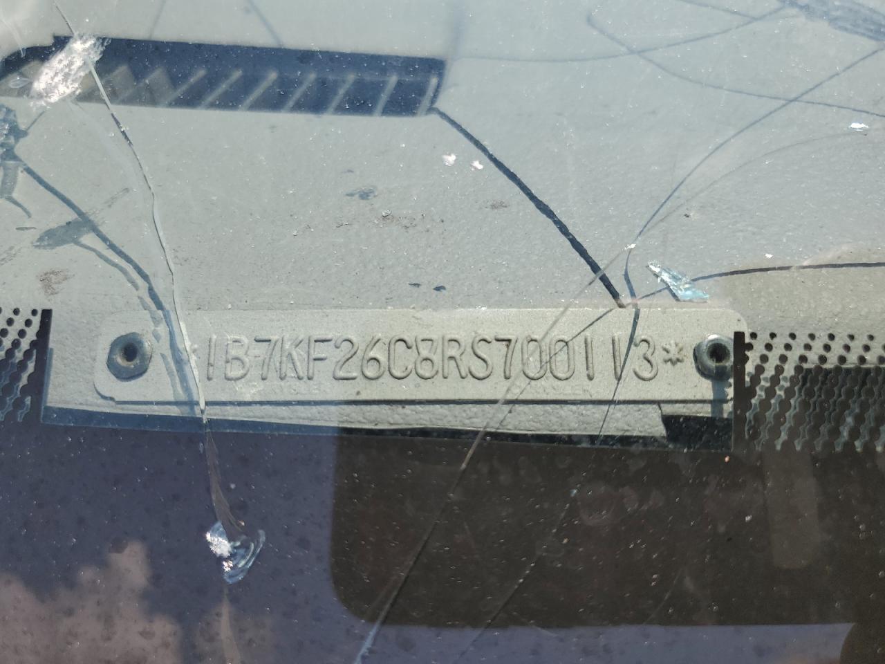 1994 Dodge Ram 2500 VIN: 1B7KF26C8RS700113 Lot: 63552655