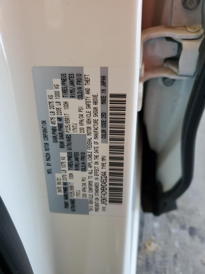 2021 Mazda Cx-5 Touring VIN: JM3KFACM6M0450244 Lot: 63055185