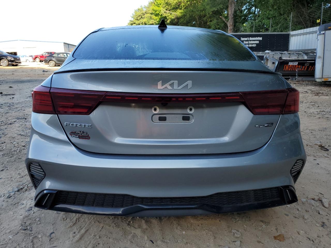 2022 Kia Forte Gt Line VIN: 3KPF54AD7NE487605 Lot: 64124855