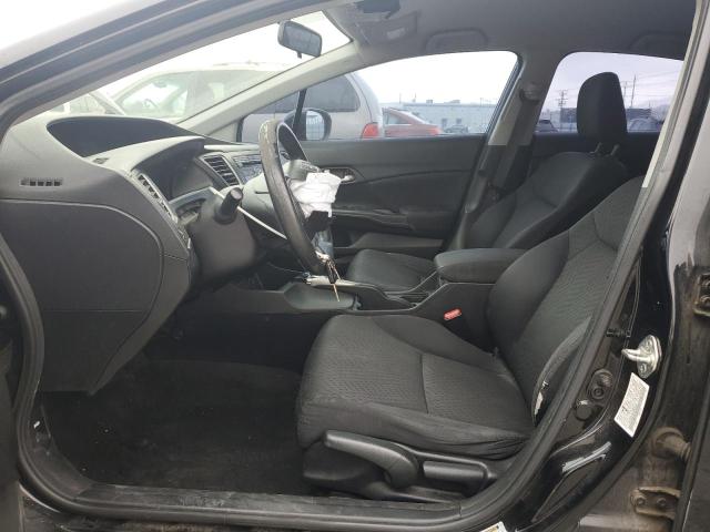 Sedans HONDA CIVIC 2014 Czarny