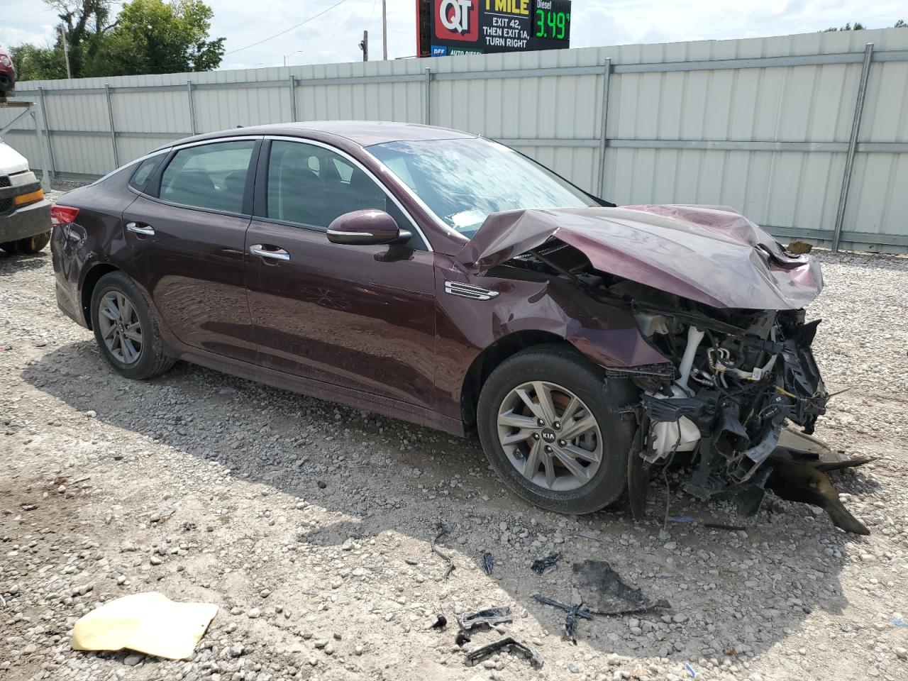 5xxgt4l33kg287533 5XXGT4L33KG287533 2019 Kia Optima Lx