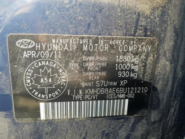 2011 HYUNDAI ELANTRA TOURING GLS  