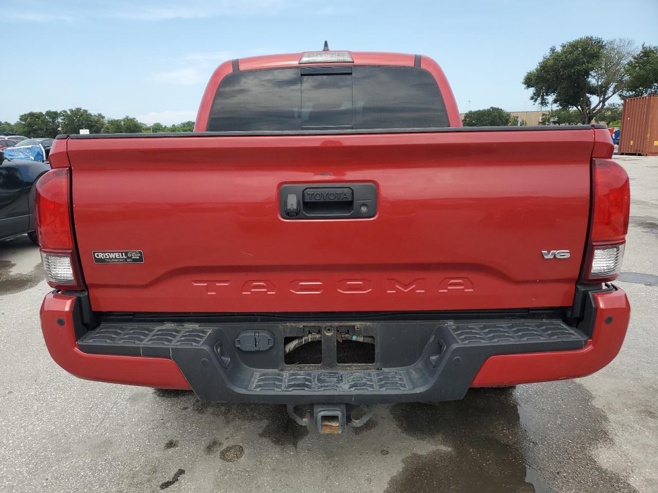 2019 Toyota Tacoma Double Cab VIN: 5TFCZ5AN8KX185709 Lot: 63831585