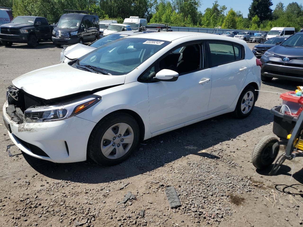 2018 Kia Forte Lx VIN: KNAFK5A82J5773351 Lot: 65096245