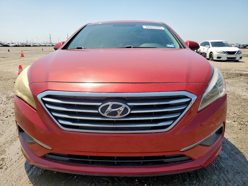  HYUNDAI SONATA 2017 Red