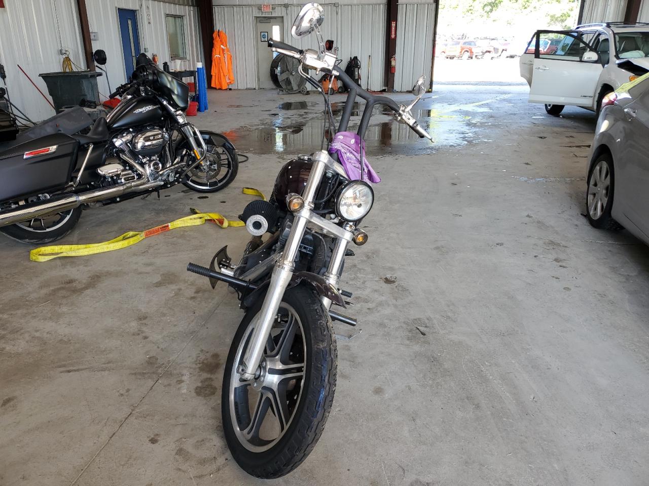 2006 Harley-Davidson Fxdbi purple roadster_bike gas 1HD1GX1106K329437 photo #3