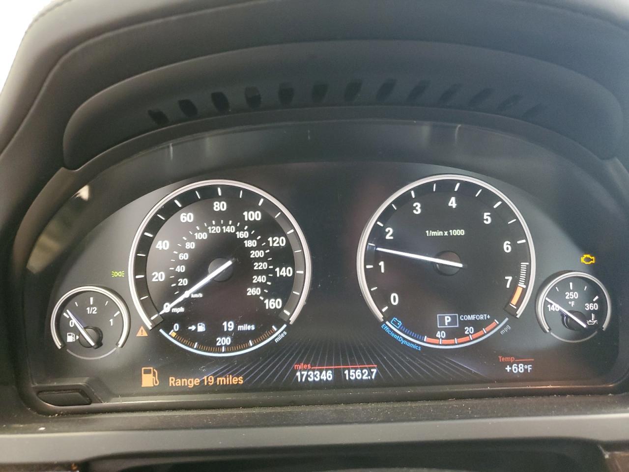 2013 BMW 750 Lxi VIN: WBAYF8C57DDE59340 Lot: 65357045