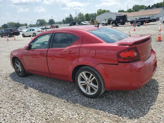 DODGE AVENGER 2013 Czerwony