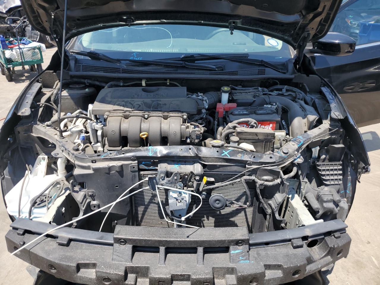 2019 Nissan Sentra S VIN: 3N1AB7AP0KY400302 Lot: 62810535