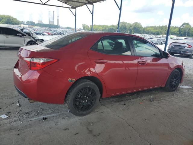  TOYOTA COROLLA 2015 Czerwony