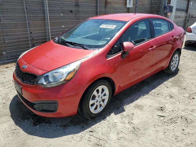 Sedans KIA RIO 2014 Red