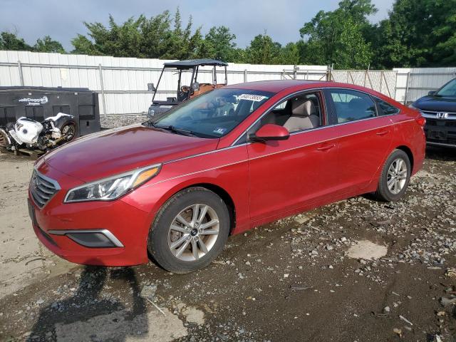  HYUNDAI SONATA 2017 Красный