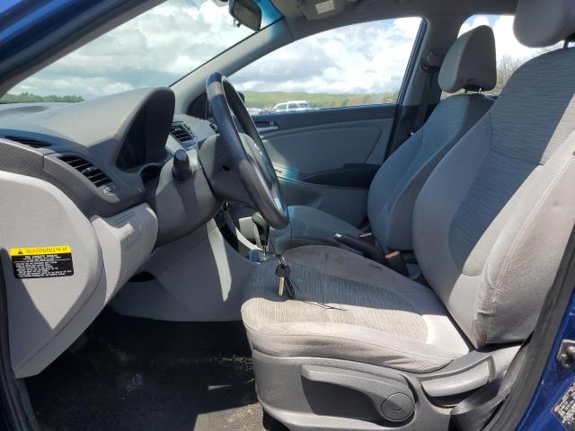  HYUNDAI ACCENT 2015 Granatowy