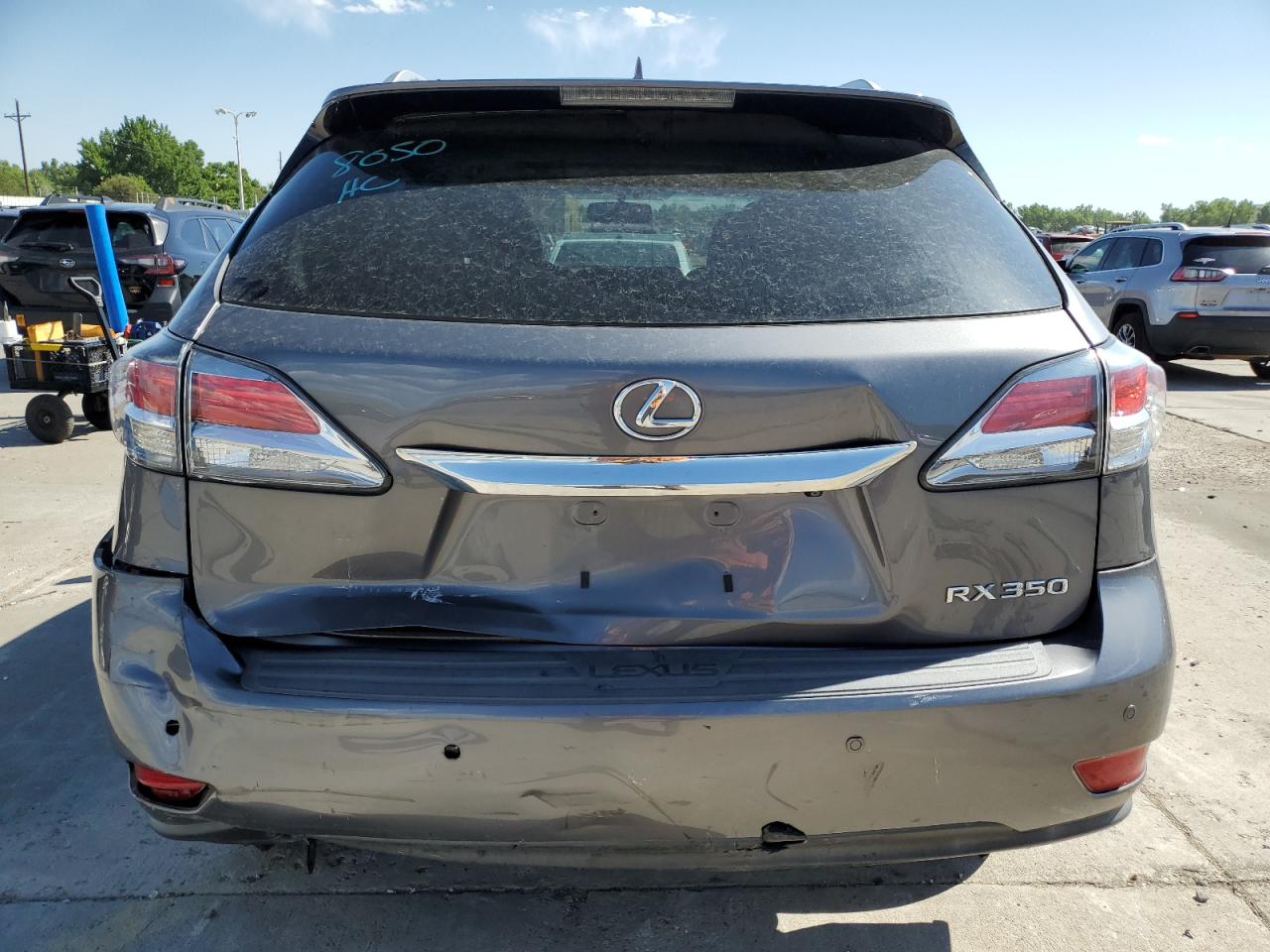 2013 Lexus Rx 350 VIN: 2T2ZK1BAXDC108095 Lot: 63826395