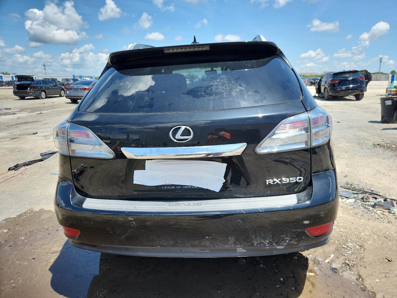 2011 Lexus Rx 350 VIN: 2T2ZK1BA9BC055502 Lot: 64399325