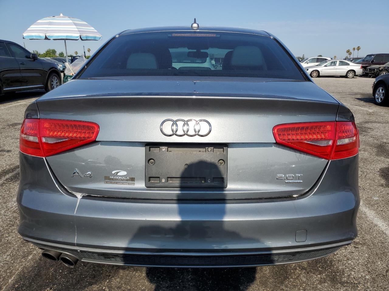 2014 Audi A4 Premium VIN: WAUDFAFLXEN045607 Lot: 65610465