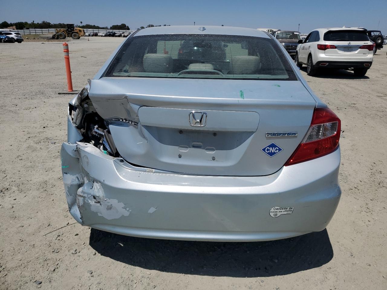 2012 Honda Civic Natural Gas VIN: 19XFB5F5XCE002502 Lot: 64904125