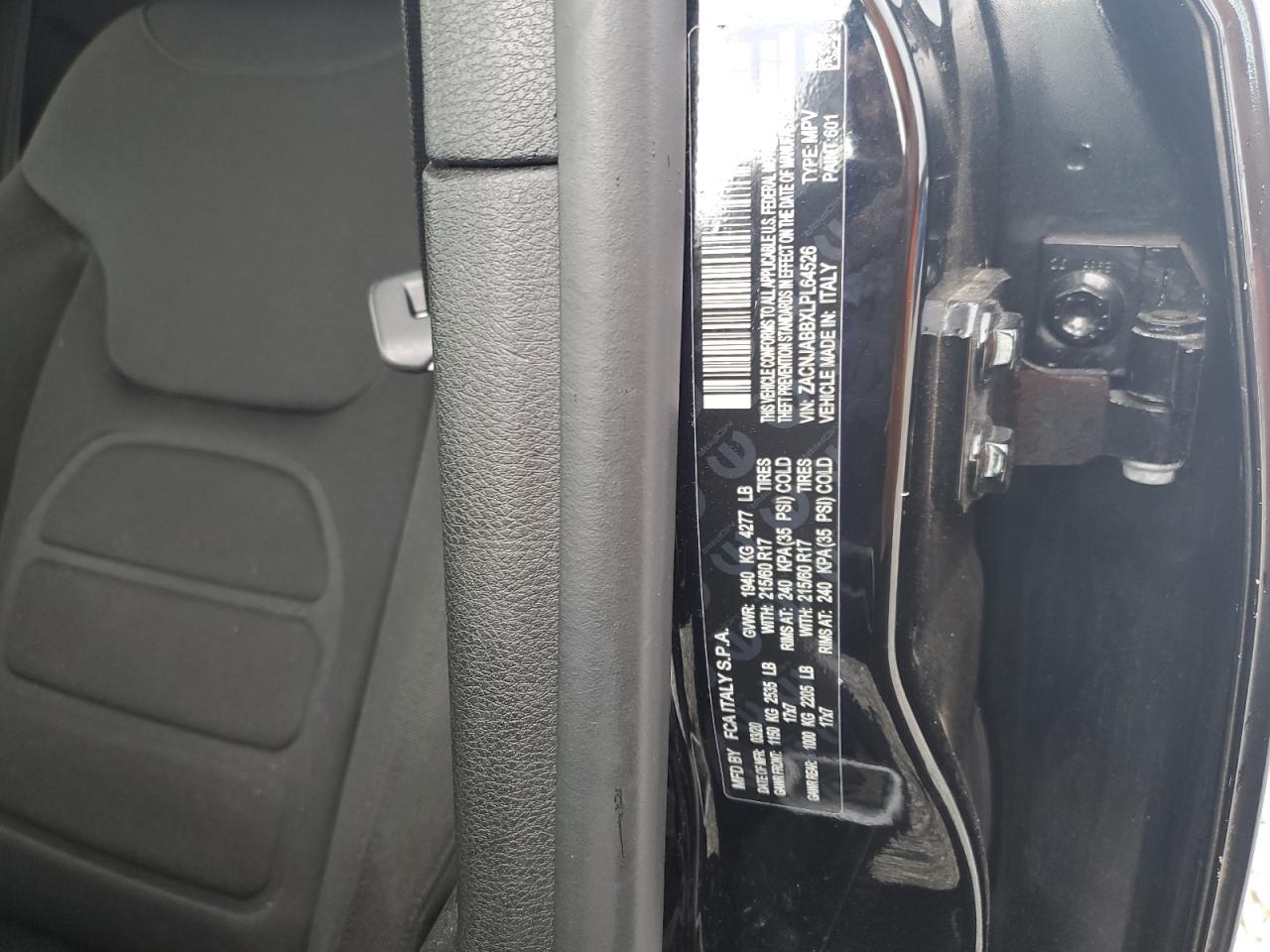 2020 Jeep Renegade Latitude VIN: ZACNJABBXLPL64526 Lot: 64513795