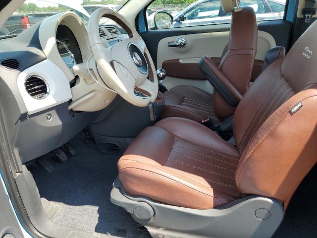  FIAT 500 2014 Granatowy