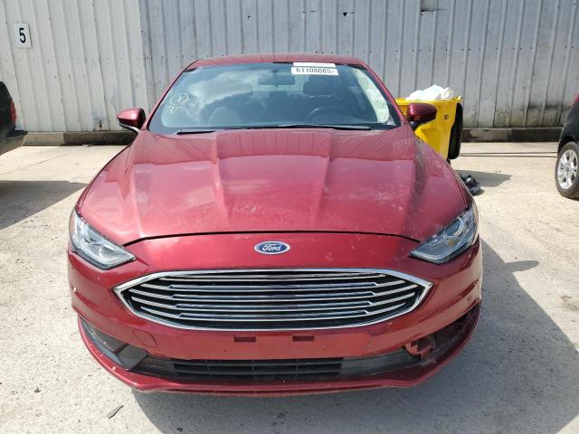 Sedans FORD FUSION 2017 Red